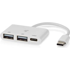 Nedis CCGB64785WT01 USB-keskitin