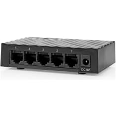 Nedis 5-porttinen Gigabit Ethernet verkkokytkin