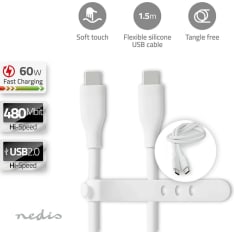 Nedis CCGB60820WT15 USB cable