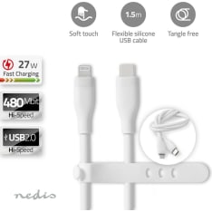 Nedis CCGB39800WT15 Lightning Kaapeli