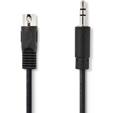Nedis CAGL20100BK20 DIN Audiokaapeli