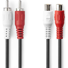 Nedis CAGL24205BK20 Stereoäänikaapeli