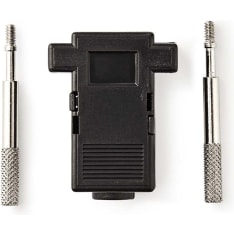 Nedis CCGB52890BK D-Sub-liitinsuoja