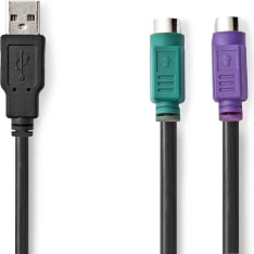 Nedis CCGB60830BK03 2 in 1 cable