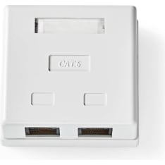 Nedis 2X Cat6 U/UTP verkon seinärasia