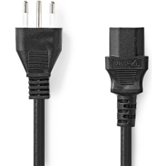 Nedis CEGL11300BK20 Sähköjohto