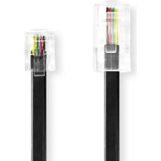 Nedis RJ11-RJ45 5 m sovitinkaapeli