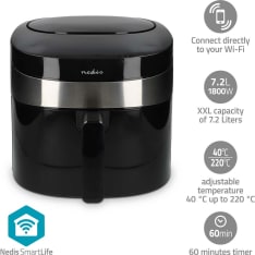 Nedis KAAF180BKW SmartLife 7,2l airfryer