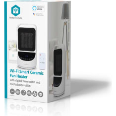 Nedis Smartlife Wifi ceramic 1500W PTC fan heater