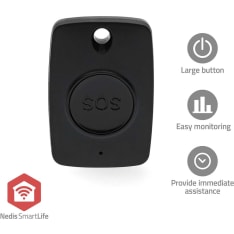 Nedis ZBPB10BK Smart Home Panic Button