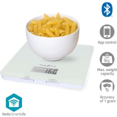 Nedis KASC800WTW SmartLife-keittiövaaka