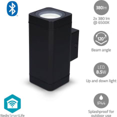 Nedis BTLOW05RGBW Smartlife ulko Led Seinävalo