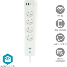 Nedis WIFIP313FWT SmartLife Jatkojohto