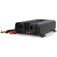 Nedis PIP200012FBK 12V DC 2000 W Puhdas Siniaalto-Invertteri