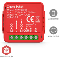 Nedis ZBWS20RD SmartLife Virtakytkin