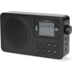 Nedis portable FM-radio with Bluetooth