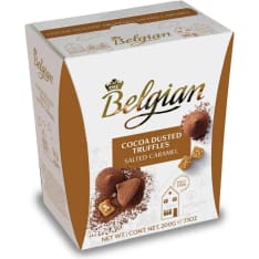 Belgian Choholate Group Salted Caramel 200 g tryffeli