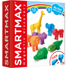 SmartMax My First Safari Animals magneettinen rakennussarja