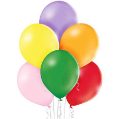 Mixed-color 23 cm 50 kpl balloons