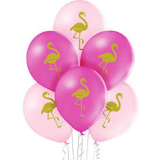 Flamingo 6 pcs eco balloon