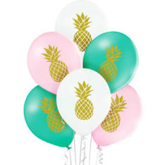 Ananas ilmapallo  6 kpl