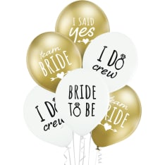 Bride to Be 6kpl ilmapallo