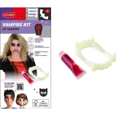 Halloween maskeeraussetti vampyyri