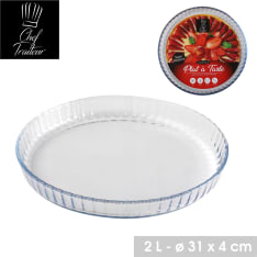 Chef Traiteur round pie dish 31 cm