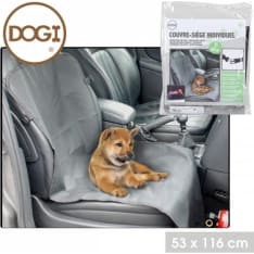 Dogi black front seat cover