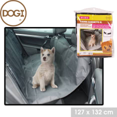 Dogi black rear seat cover