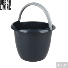 Urban Living Palio tummansinen 10L ämpäri