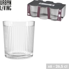 Urban Living Madrid drinking glass 6 pcs