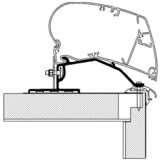 Thule Caravan 3,75m kattosovite