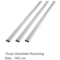 Thule Veloslide Mounting Rails 3x140cm asennuskisko