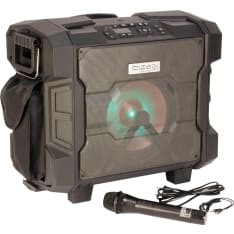 Ibiza Sound WPORT10 waterproof battery powered speaker + wireless mic