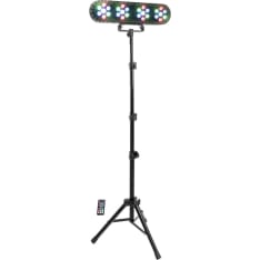 Party Light & Sound FUNLED 4 valon setti telineellä