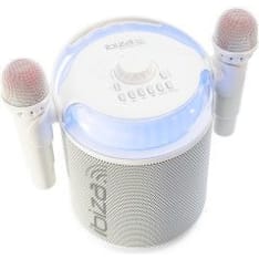 Ibiza Sound Karahome white portable karaoke