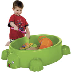 Paradiso Toys green turtle sandbox
