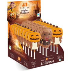 Belfine Chocolate lollipop Pumpkin 25g