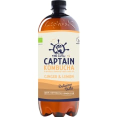 The Gutsy Captain Ginger&Lemon Luomu 950 ml kombucha