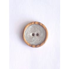 Falk olive wood button