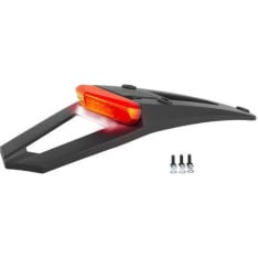 Polisport spoiler r.fender homol. led w/license plate light RSP 3.0 Black (15)