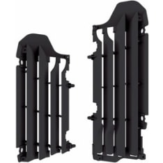 Polisport radiator louvers Suzuki RMZ450(18) OEM Black (10)