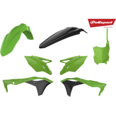 Polisport kit Kawasaki KX250F (17-18) Green/black (1)