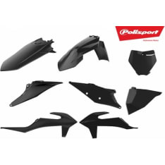 Polisport plastic kit SX/SXF 19- Musta (1)