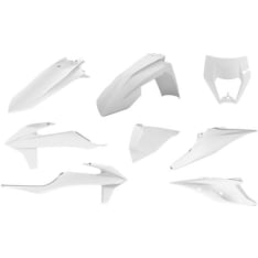 Polisport Full kit enduro KTM EXC/EXC-F (20->) White (1)