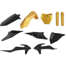 Polisport full kit KTM SX/SXF(19->) GOLD/BLACK (1)