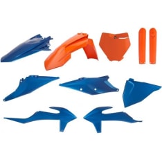 Polisport full kit KTM SX/SXF(19->) BLUE/ORANGE (1)
