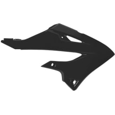 Polisport radiator scoops Yamaha YZ125/250 (22->) black BLACK (10)