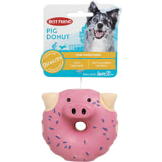 Best Friend Pig Donut koiran lateksilelu